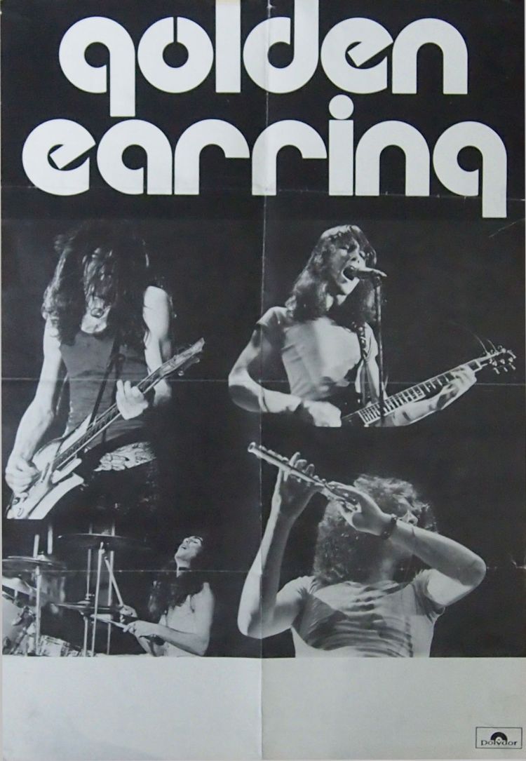 Golden Earring show poster unused (Collection Edwin Knip)